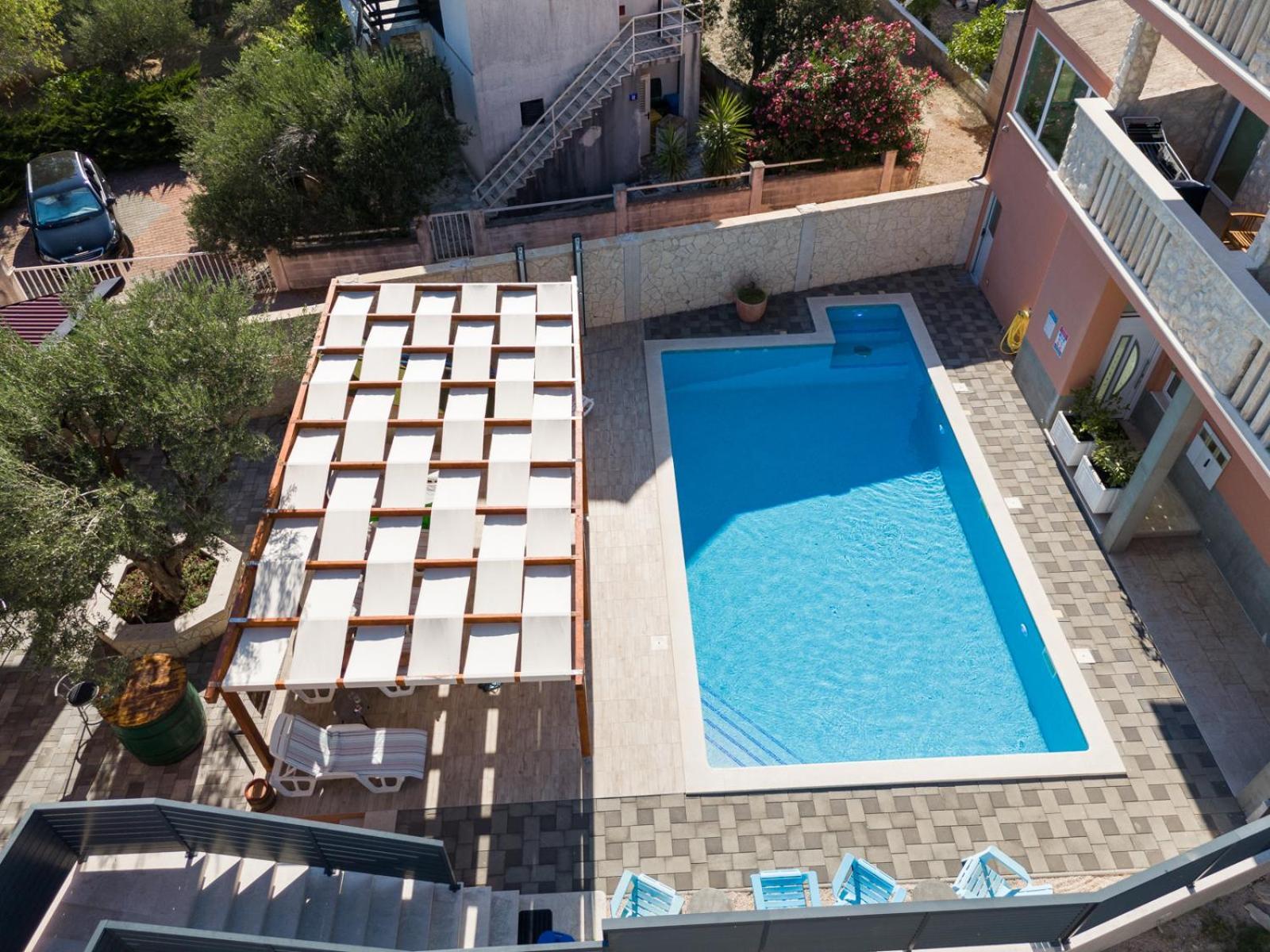 Apartments Villa Monique Rogoznica  Zewnętrze zdjęcie