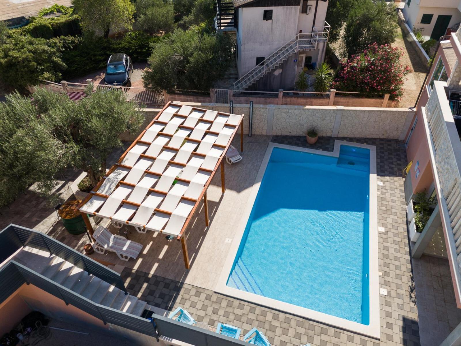 Apartments Villa Monique Rogoznica  Zewnętrze zdjęcie