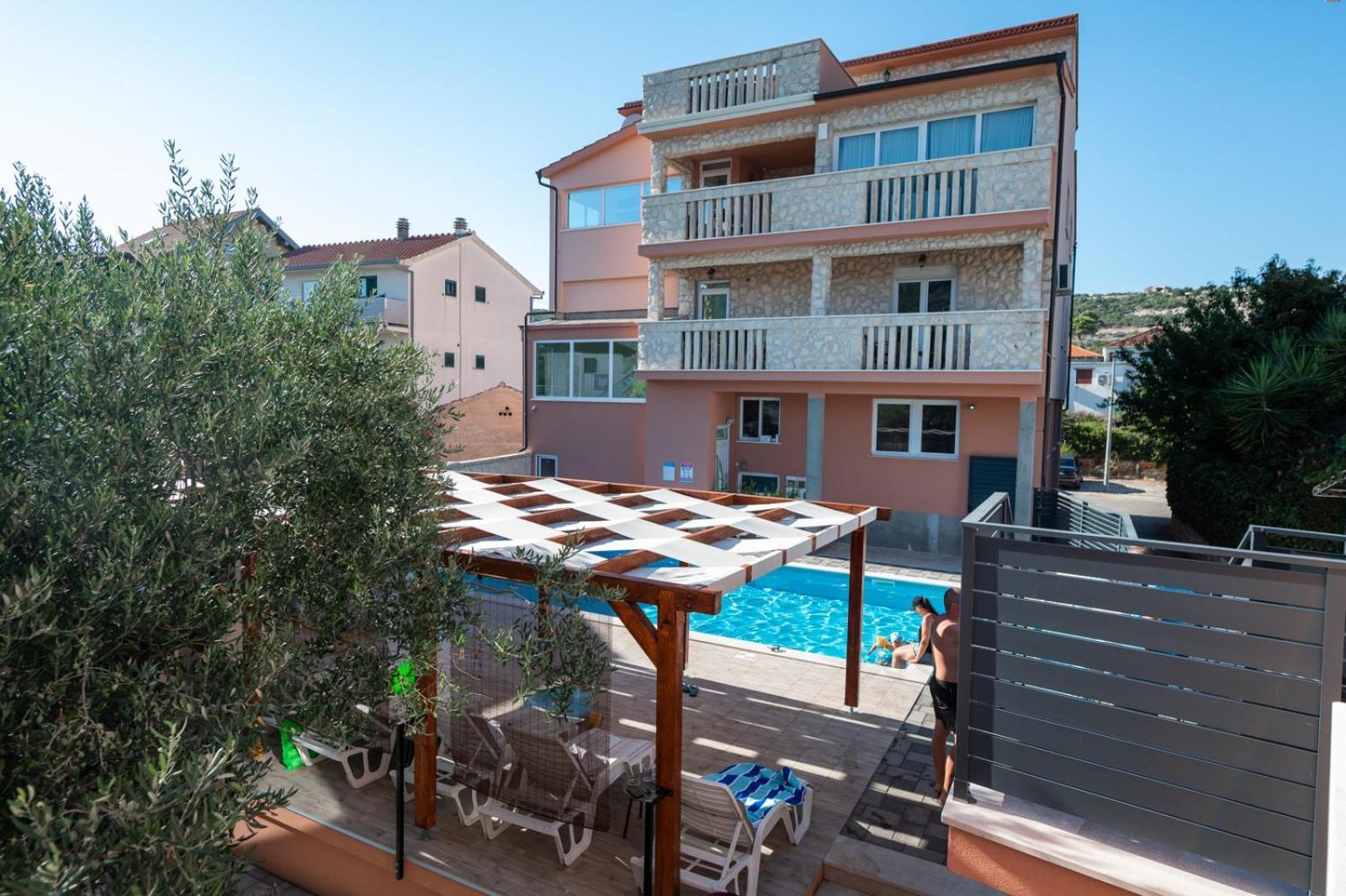 Apartments Villa Monique Rogoznica  Zewnętrze zdjęcie